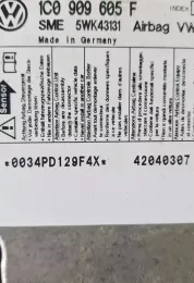 42040307F блок управління airbag (srs) Volkswagen Sharan 2005