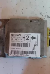 98820AX200 блок управління airbag (srs) Nissan Primera 2002