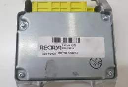 239141327271 блок управління airbag (srs) Lexus GS 300 350 430 450H 2005