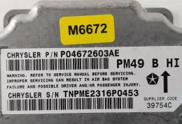 M6672 блок управління airbag (srs) Dodge Caliber 2008