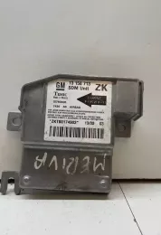 ZKT00174903 блок управління airbag (srs) Opel Meriva A 2004