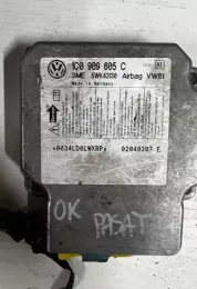 02040307E блок управління airbag (srs) Volkswagen PASSAT B5.5 2003