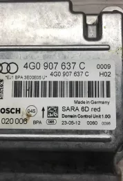 4G0907637C блок управления AirBag (SRS) Audi A6 S6 C7 4G 2013