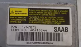 5267075 блок управления AirBag (SRS) Saab 9-5 2002