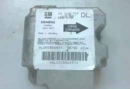 DLS02804651 блок управління airbag (srs) Opel Astra G 2002