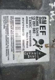 13251082 блок управления AirBag (SRS) Opel Astra H 2007