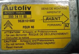48519 блок управления AirBag (SRS) Citroen Xsara 2000