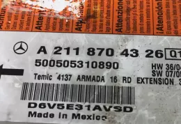 500505310890 блок управління airbag (srs) Mercedes-Benz E W211 2005