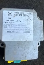 04020103E блок управління airbag (srs) Volkswagen PASSAT B5.5 2003