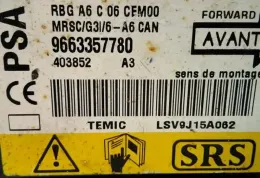 48803 блок управления AirBag (SRS) Citroen C2 2003