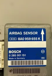 95T04020021 блок управління airbag (srs) Audi A8 S8 D2 4D 1996