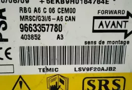 48583 блок управления AirBag (SRS) Citroen C2 2003