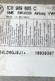 18030307F блок управления AirBag (SRS) Volkswagen PASSAT B5.5 2003