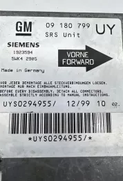 UYS0294955 блок управління airbag (srs) Opel Astra G 2000