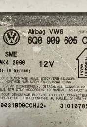 31010705H блок управління airbag (srs) Volkswagen PASSAT B5.5 2001