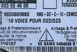 0454833 блок управління airbag (srs) Peugeot 407 2004