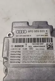 8P0959655K блок управління airbag (srs) Audi A3 S3 8P 2008