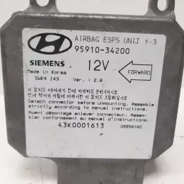 5WK4143 блок управління airbag (srs) Hyundai Sonata 1996