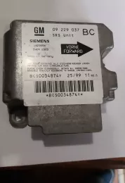 BCS0034874Y блок управління airbag (srs) Opel Astra G 1999