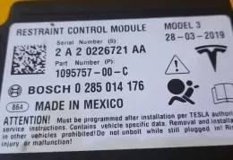109575700C блок управления AirBag (SRS) Tesla Model 3 2019