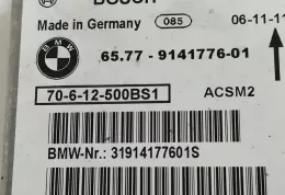914177601 блок управления AirBag (SRS) Volkswagen Polo 2011