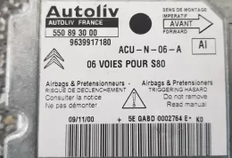 550893000 блок управління airbag (srs) Citroen Saxo 2001