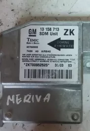 ZKT00952525 блок управління airbag (srs) Opel Meriva A 2004