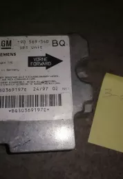 BQS0369197E блок управління airbag (srs) Opel Vectra B 2000