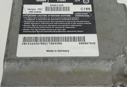 46060703E блок управління airbag (srs) Alfa Romeo GT 2003