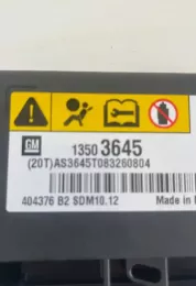 AS6M5T03260804 блок управління airbag (srs) Opel Insignia A 2010