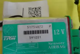 391031 блок управління airbag (srs) Fiat Grande Punto 2005