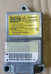 550581300 блок управления AirBag (SRS) Citroen Xsara 2000