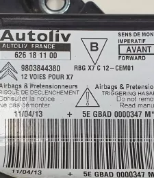 9803844380 блок управління airbag (srs) Citroen C5 2013