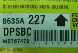 W2T67472 блок управління airbag (srs) Mitsubishi i-MiEV 2011