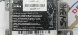 60625180 блок управління airbag (srs) Alfa Romeo 145 - 146 1999