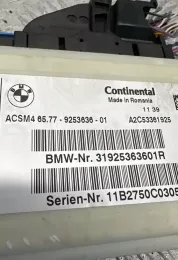 11B2750C0305D блок управления AirBag (SRS) BMW X3 F25 2013