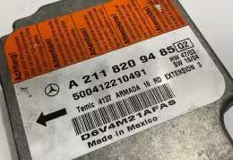 500412210491 блок управления AirBag (SRS) Mercedes-Benz E W211 2005