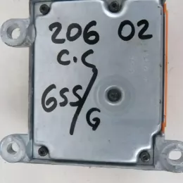 600237200 блок управління airbag (srs) Peugeot 206 2000