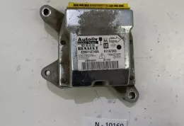8200112749A блок управления AirBag (SRS) Opel Vivaro 2005