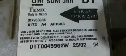 DTT0045962W блок управління airbag (srs) Opel Combo C 2001