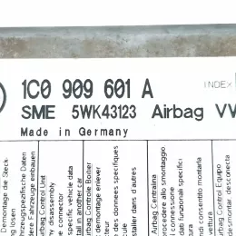 1C0909601A09 блок управления AirBag (SRS) Skoda Fabia Mk1 (6Y) 1999