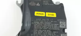 A2229022317 блок управління airbag (srs) Mercedes-Benz S W222 2015