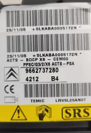 LRV5L25AN07 блок управління airbag (srs) Citroen C6 2007