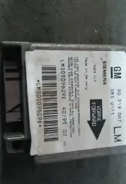 905519067 блок управління airbag (srs) Opel Astra F 1996