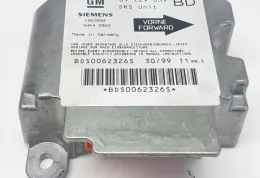 BDS0062326S блок управління airbag (srs) Opel Vectra B 1999