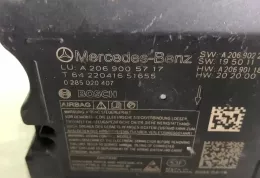 A2069005717 блок управління airbag (srs) Mercedes-Benz CLA C117 X117 W117 2016