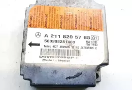 500308281400 блок управління airbag (srs) Mercedes-Benz E W211 2004