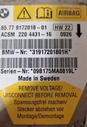 09B175MA0819L блок управления AirBag (SRS) BMW 5 E60 E61 2009