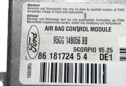 8618172454 блок управления AirBag (SRS) Ford Scorpio 1990