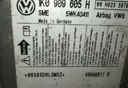 47307 блок управления AirBag (SRS) Volkswagen Golf V 2003